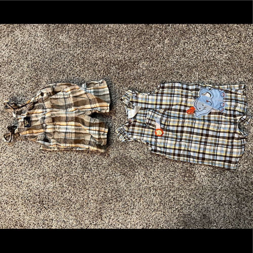 Gently used. 18 months. Brands vary. Osh kosh is included.